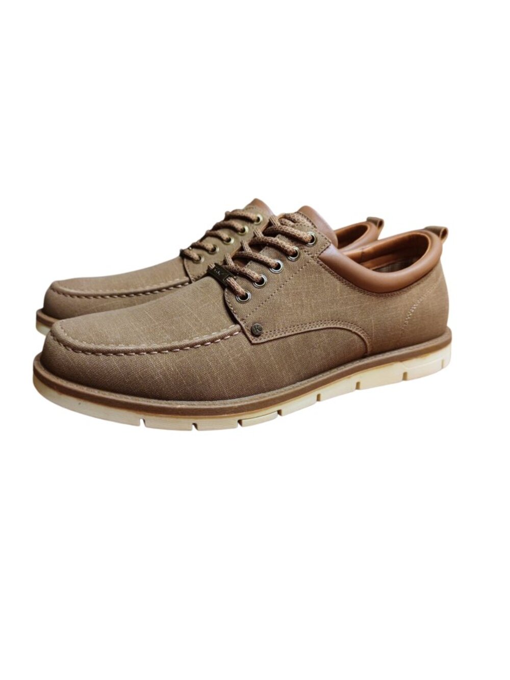 Kkyc International Honor Products Men's Brown Lace-Up Oxford Shoes Size 11